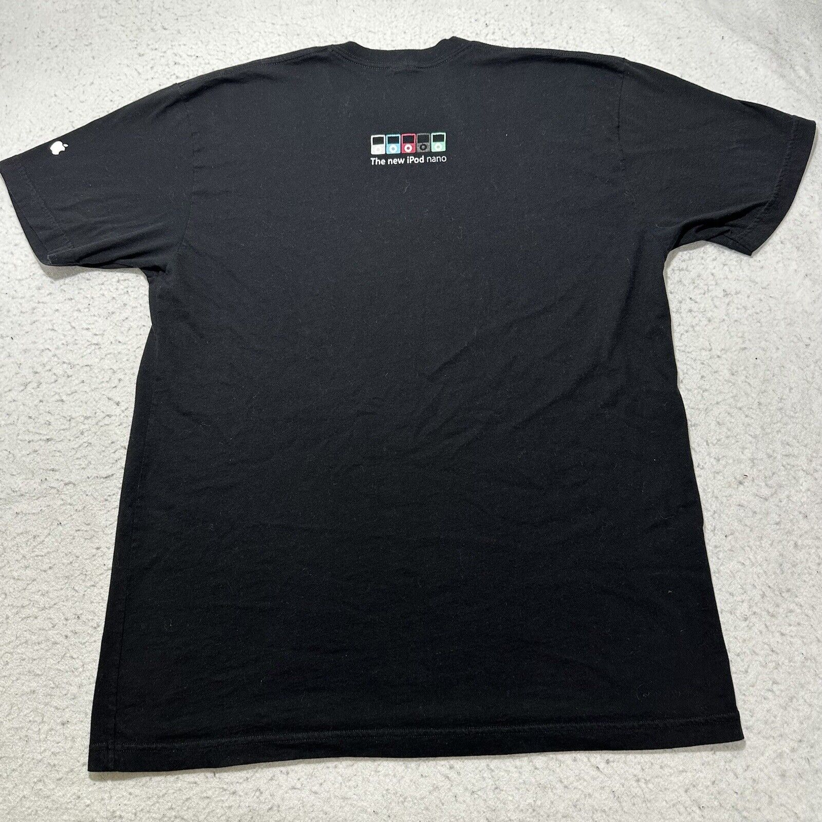 Vintage Apple Computers Mens Xl New Ipod Nano Graphic T Shirt Video For Everyone